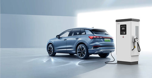 Vaste laadstations voor elektrische voertuigen met een vloeroplaatsing van 380 kWh gelijkstroom met tweevoudig geweer voor commercieel gebruik