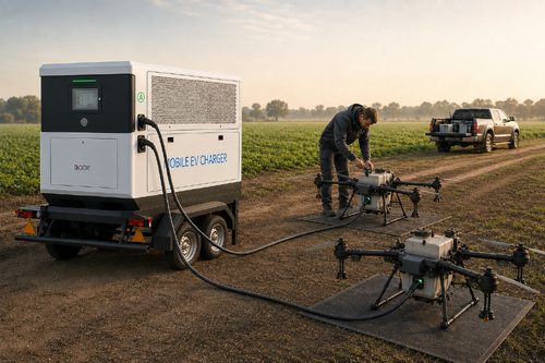 Veldenergie voor landbouwdrones