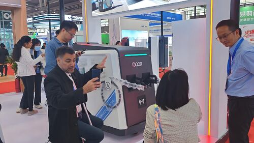 Het laatste nieuws van het bedrijf over Deur schittert op de Shenzhen International Charging & Battery-Swap Expo 2025