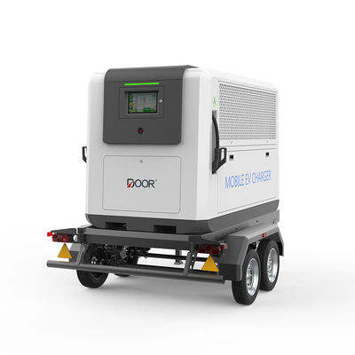 100KW mobiele EV-oplaadstation 250A Draagbare EV-noodoplader voor vrachtwagens