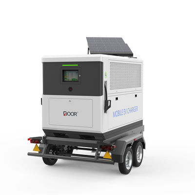 180KW 210KWH Mobiele EV-oplaadoplossingen Mobiele EV-oplader met fotovoltaïsche panelen