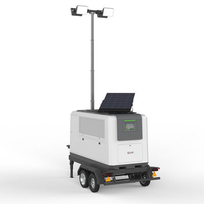 Goede prijs. 4 kW mobiele lichttoren 150000LM IP54 draagbare generator lichttoren online